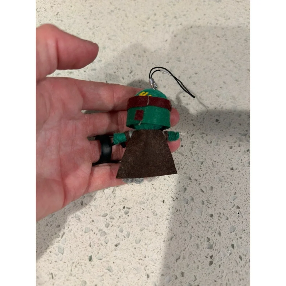 Lounge fly Rare Star Wars Boba Fett‎ String Doll Key Chain